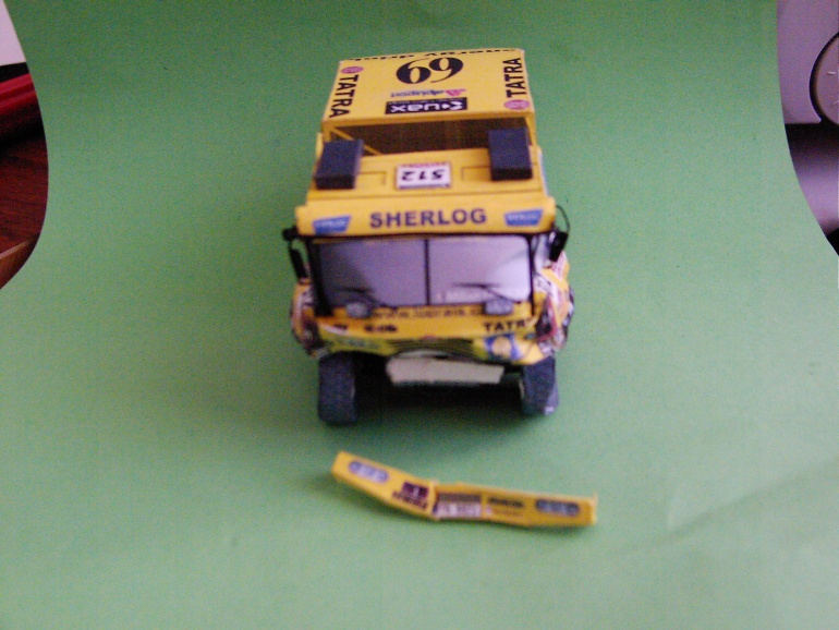 Tatra 815 4x4 Loprais Team 2007 (Plná velikost v novém okně) Tatra 815 4x4 Loprais Team 2007