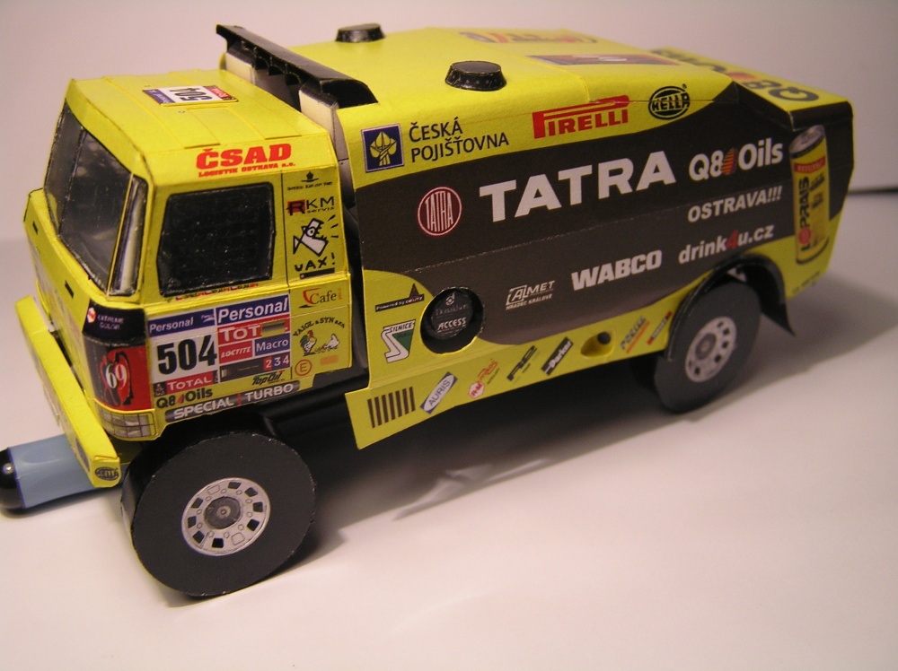 Tatra 815 4x4 Loprais Team 2011 (Plná velikost v novém okně) Tatra 815 4x4 Loprais Team 2011