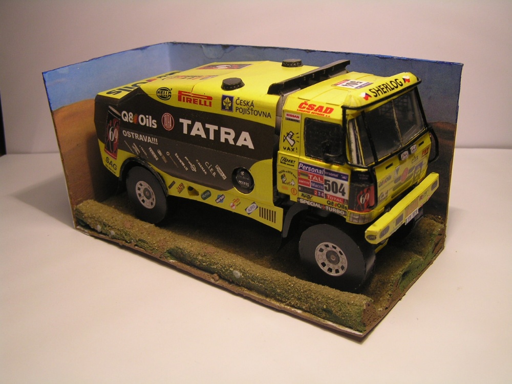 Tatra 815 4x4 Loprais Team 2011 (Plná velikost v novém okně) Tatra 815 4x4 Loprais Team 2011
