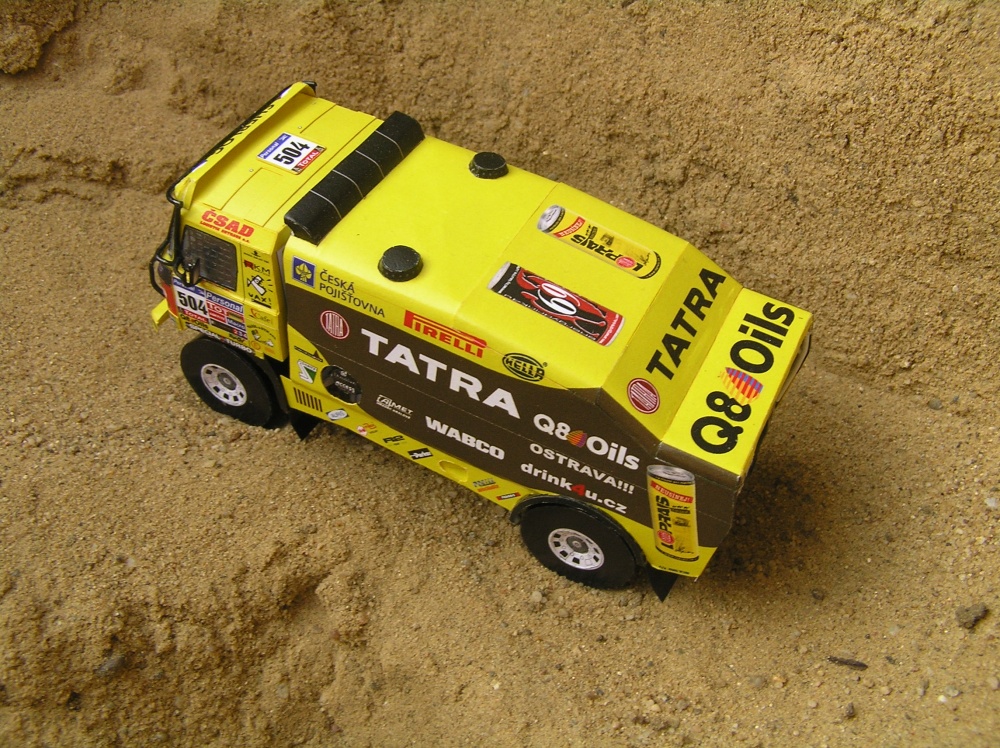Tatra 815 4x4 Loprais Team 2011 (Plná velikost v novém okně) Tatra 815 4x4 Loprais Team 2011