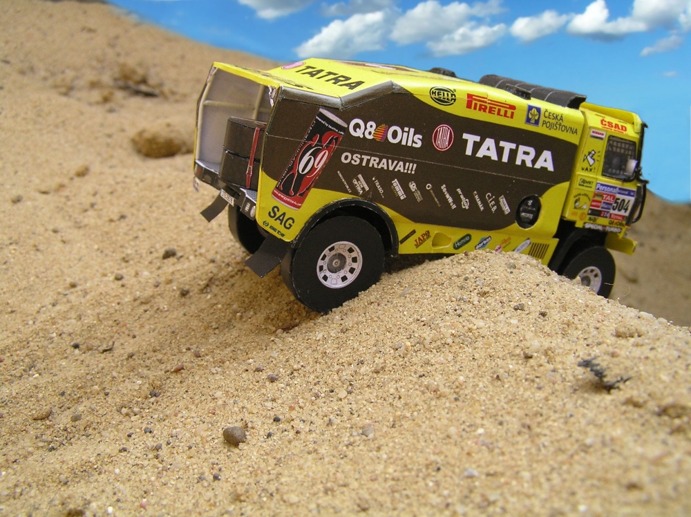 Tatra 815 4x4 Loprais Team 2011 (Plná velikost v novém okně) Tatra 815 4x4 Loprais Team 2011