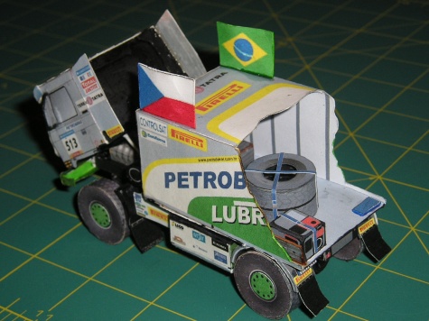 Tatra 815 4x4 Petrobras Lubrax 2006 C�l
