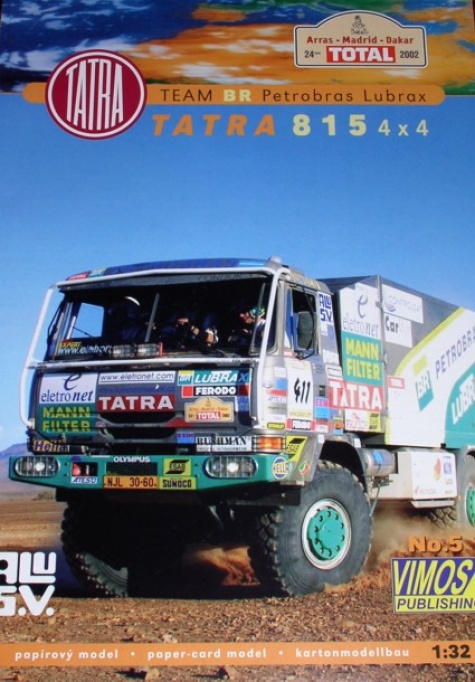 Tatra 815 4x4 Petrobras Lubrax dakar 2002 Tatra 815 4x4 Petrobras Lubrax dakar 2002