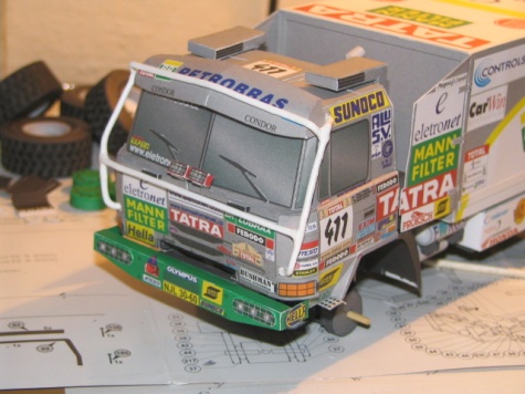 Tatra 815 4x4 Petrobras Lubrax dakar 2002 Tatra 815 4x4 Petrobras Lubrax dakar 2002
