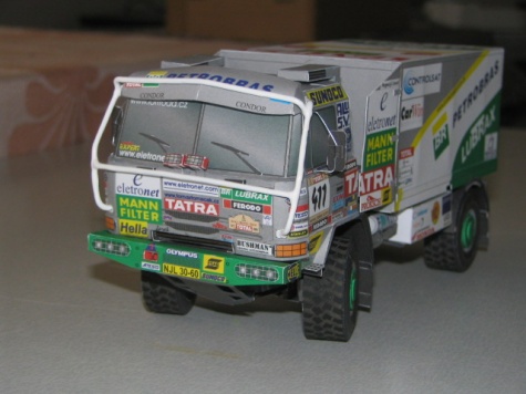 Tatra 815 4x4 Petrobras Lubrax dakar 2002 Tatra 815 4x4 Petrobras Lubrax dakar 2002