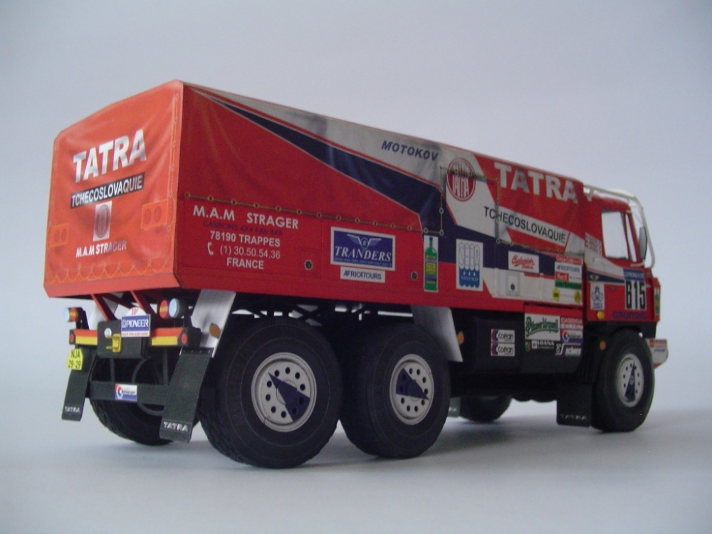 Tatra 815 VD 13 350 6x6.1 (Dakar 1988) (Plná velikost v novém okně) Tatra 815 VD 13 350 6x6.1 (Dakar 1988)