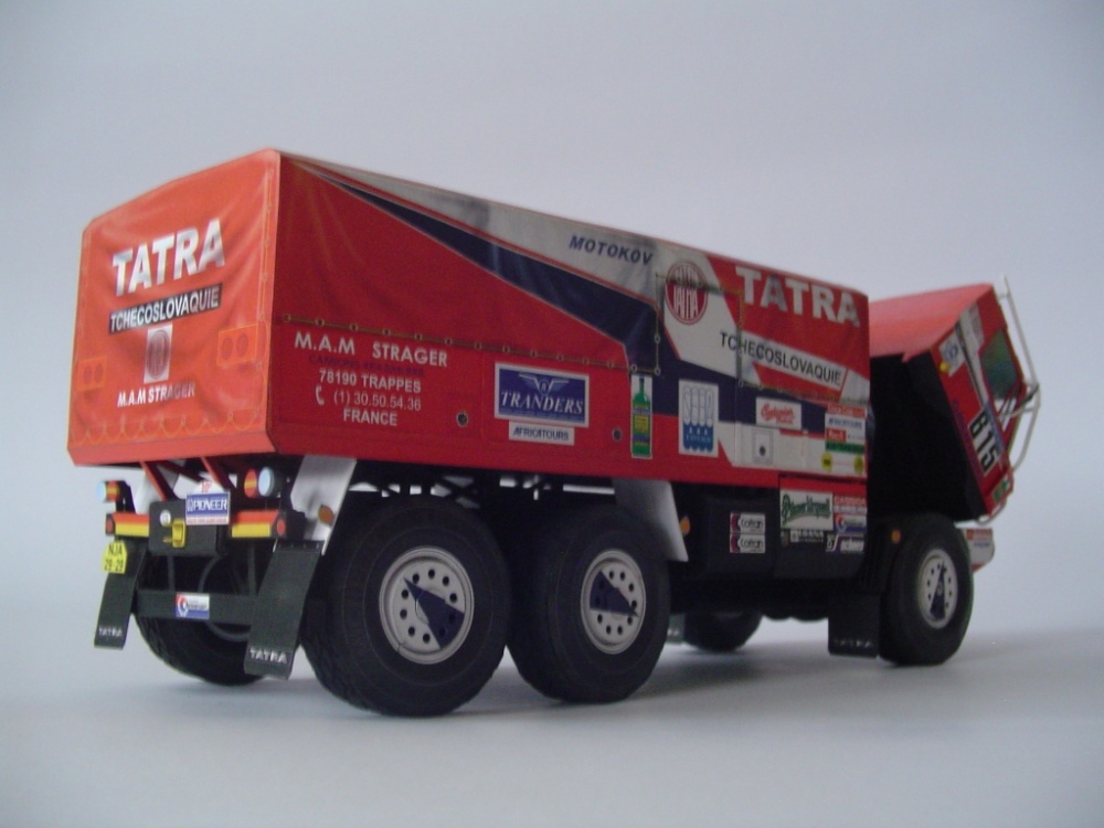 Tatra 815 VD 13 350 6x6.1 (Dakar 1988) (Plná velikost v novém okně) Tatra 815 VD 13 350 6x6.1 (Dakar 1988)