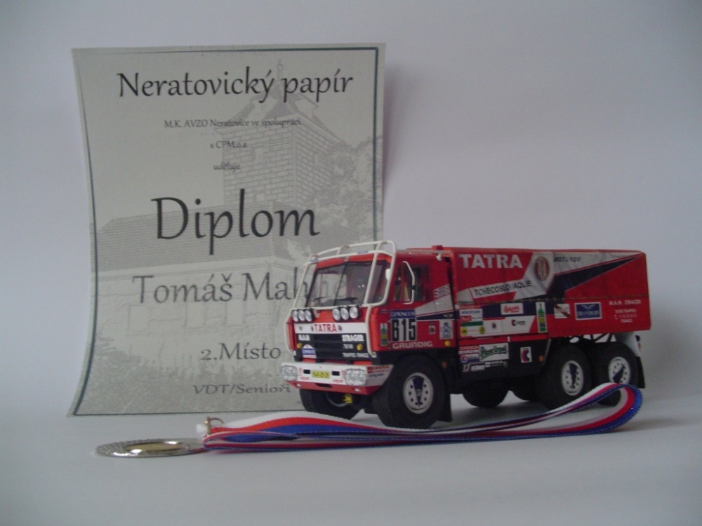 Tatra 815 VD 13 350 6x6.1 (Dakar 1988) (Pln� velikost v nov�m okn�) Tatra 815 VD 13 350 6x6.1 (Dakar 1988)