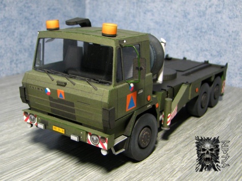 Tatra 815 6x6 AV 14 - vojenská verze Tatra 815 6x6 AV 14 - vojenská verze