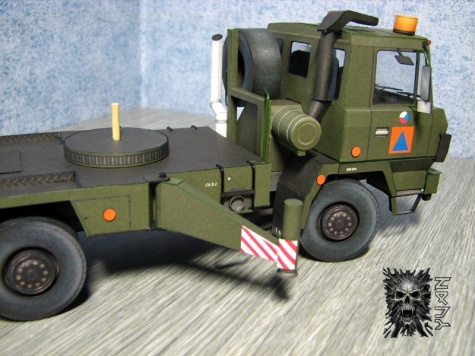 Tatra 815 6x6 AV 14 - vojenská verze Tatra 815 6x6 AV 14 - vojenská verze
