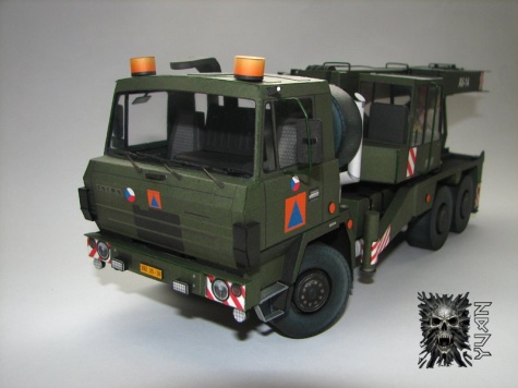 Tatra 815 6x6 AV 14 - vojenská verze Tatra 815 6x6 AV 14 - vojenská verze
