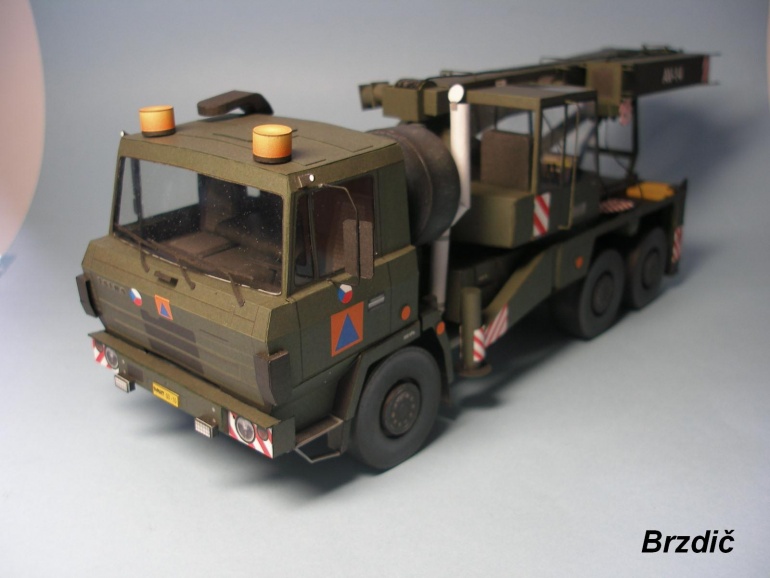 Tatra 815 6x6 AV 14 vojenská (Plná velikost v novém okně) Tatra 815 6x6 AV 14 vojenská