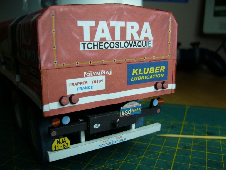 Tatra 815 6x6 Dakar 86 (Plná velikost v novém okně) Tatra 815 6x6 Dakar 86