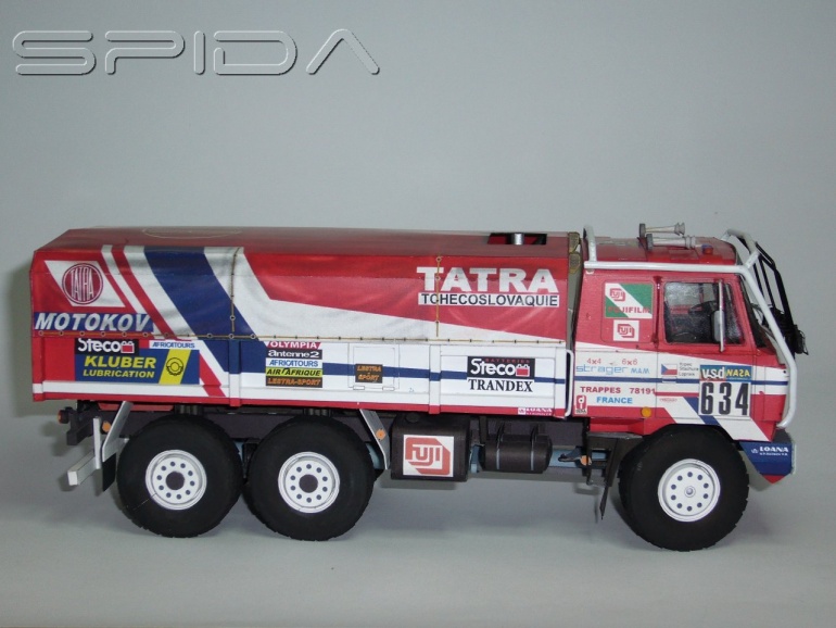 Tatra 815 6x6 Dakar 86 (Plná velikost v novém okně) Tatra 815 6x6 Dakar 86