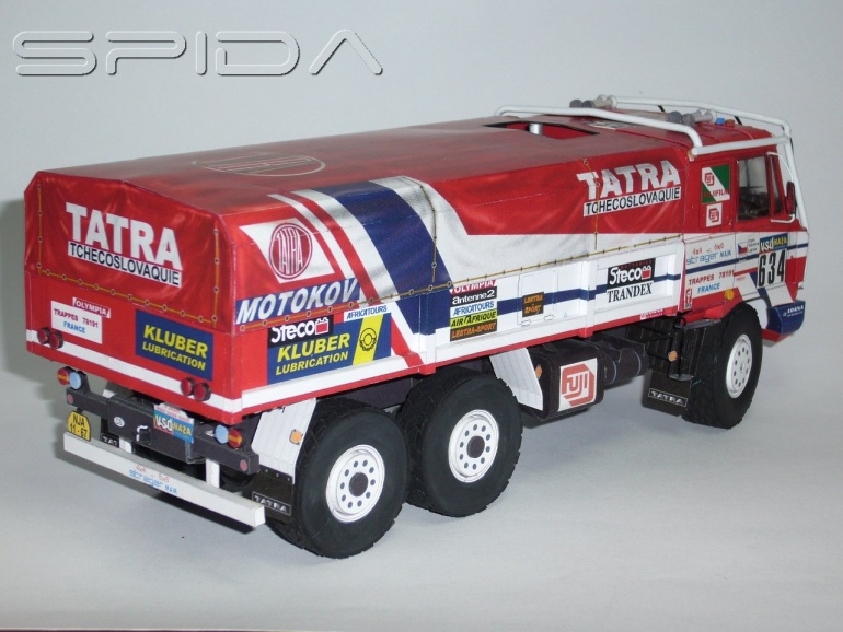 Tatra 815 6x6 Dakar 86 (Plná velikost v novém okně) Tatra 815 6x6 Dakar 86