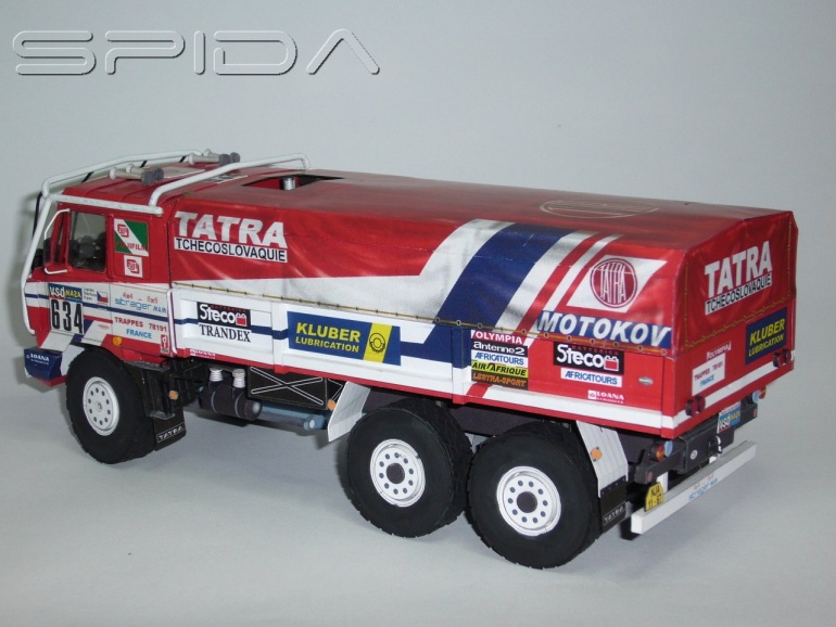 Tatra 815 6x6 Dakar 86 (Plná velikost v novém okně) Tatra 815 6x6 Dakar 86