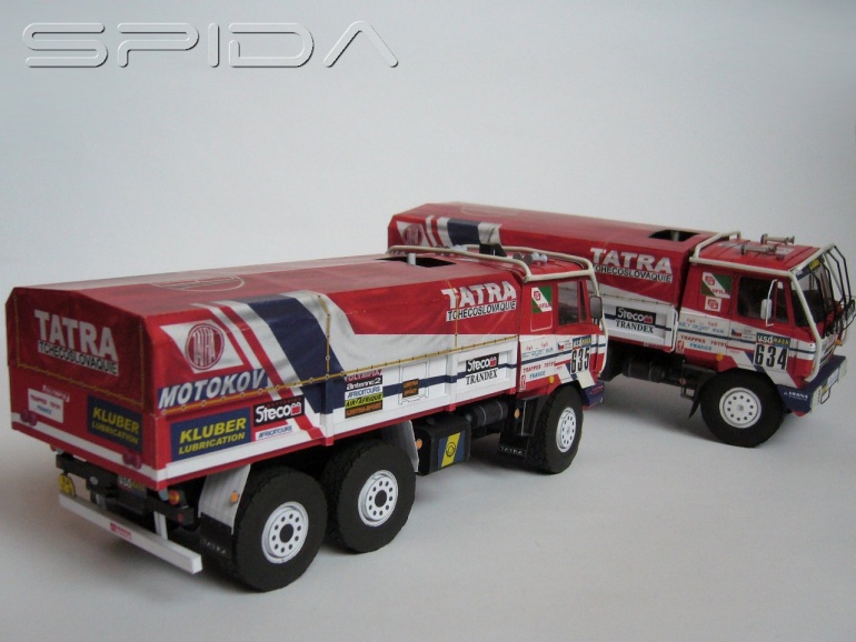Tatra 815 6x6 Dakar 86 (Plná velikost v novém okně) Tatra 815 6x6 Dakar 86