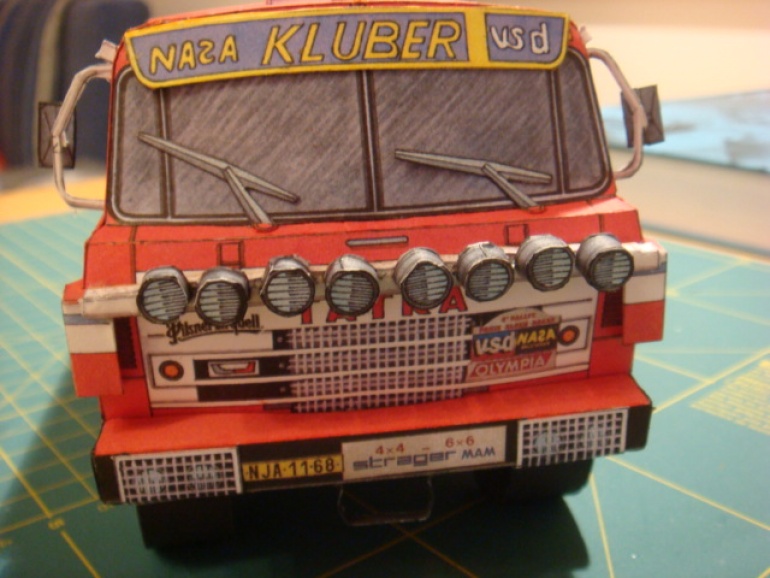 Tatra 815 6x6 VE Rallye Dakar ´86 (Plná velikost v novém okně) Tatra 815 6x6 VE Rallye Dakar ´86