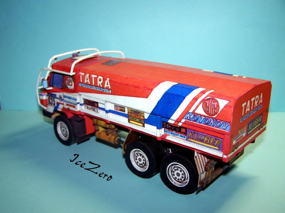 Tatra 815 6x6 VE Rallye Dakar 86 / ABC / 1:32 (Plná velikost v novém okně) Tatra 815 6x6 VE Rallye Dakar 86 / ABC / 1:32