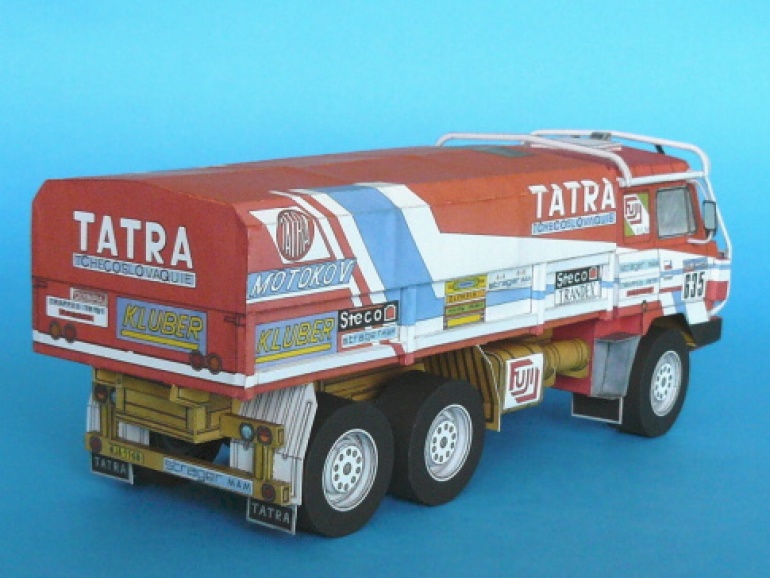 Tatra 815 6x6 VE Rallye Dakar 86 (Plná velikost v novém okně) Tatra 815 6x6 VE Rallye Dakar 86