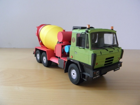 Tatra 815 autodomíchávač Tatra 815 autodomíchávač