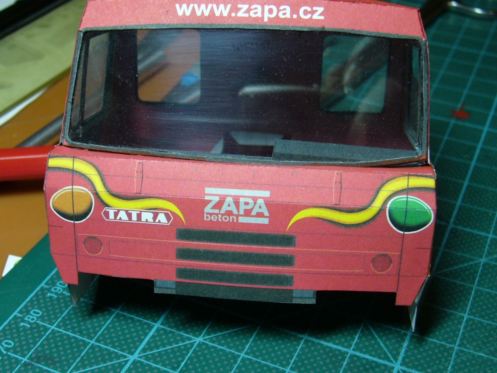 Tatra 815 autodomíchávač ZAPA/Alfik/ (Plná velikost v novém okně) Tatra 815 autodomíchávač ZAPA/Alfik/