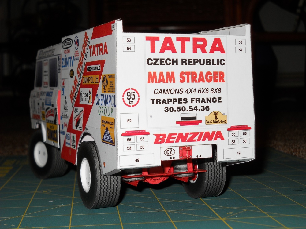 Tatra 815 Dakar 1994 (Plná velikost v novém okně) Tatra 815 Dakar 1994
