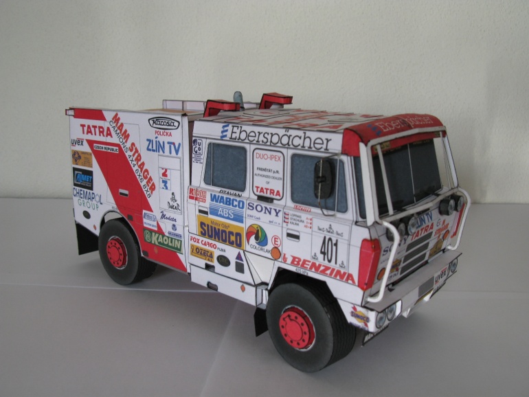 Tatra 815 Dakar 1994 PKG - Kovář (Plná velikost v novém okně) Tatra 815 Dakar 1994 PKG - Kovář