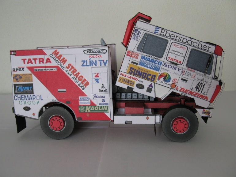 Tatra 815 Dakar 1994 PKG - Kovář (Plná velikost v novém okně) Tatra 815 Dakar 1994 PKG - Kovář