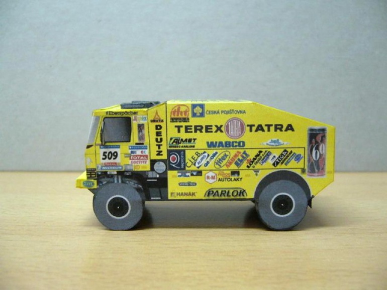 Tatra 815 Dakar 2006 Loprais (Plná velikost v novém okně) Tatra 815 Dakar 2006 Loprais
