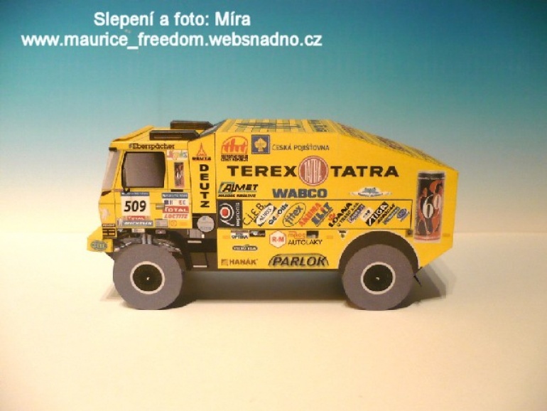 Tatra 815 Dakar 2006 Loprais (Plná velikost v novém okně) Tatra 815 Dakar 2006 Loprais