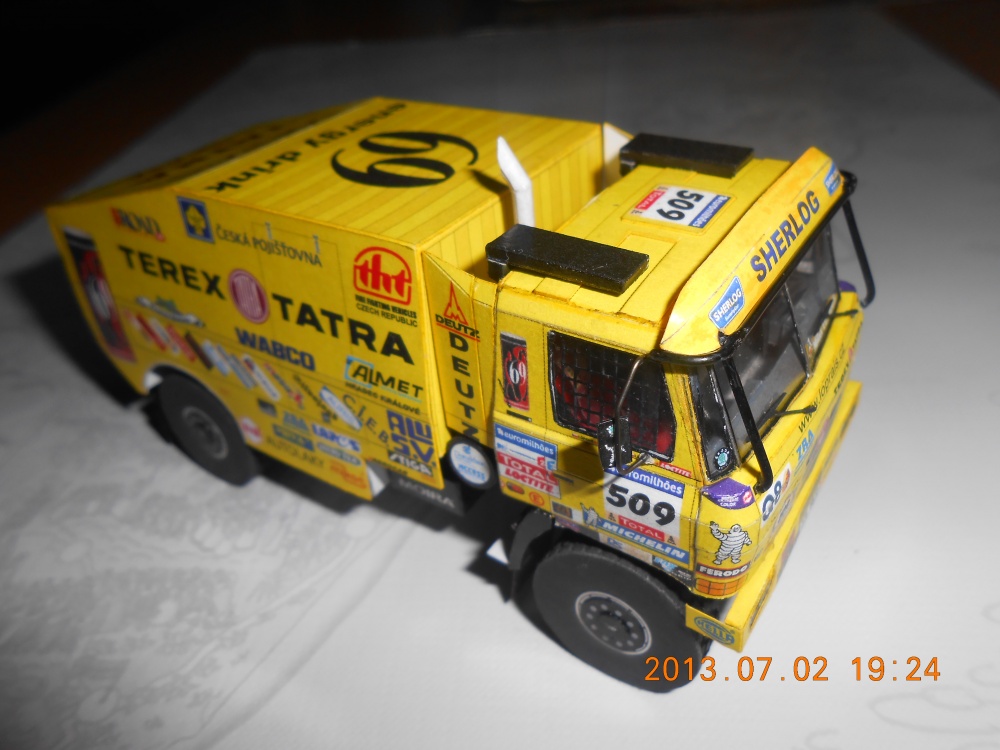 Tatra 815 Dakar 2006 (Plná velikost v novém okně) Tatra 815 Dakar 2006