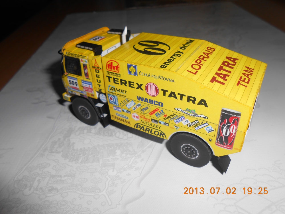 Tatra 815 Dakar 2006 (Plná velikost v novém okně) Tatra 815 Dakar 2006