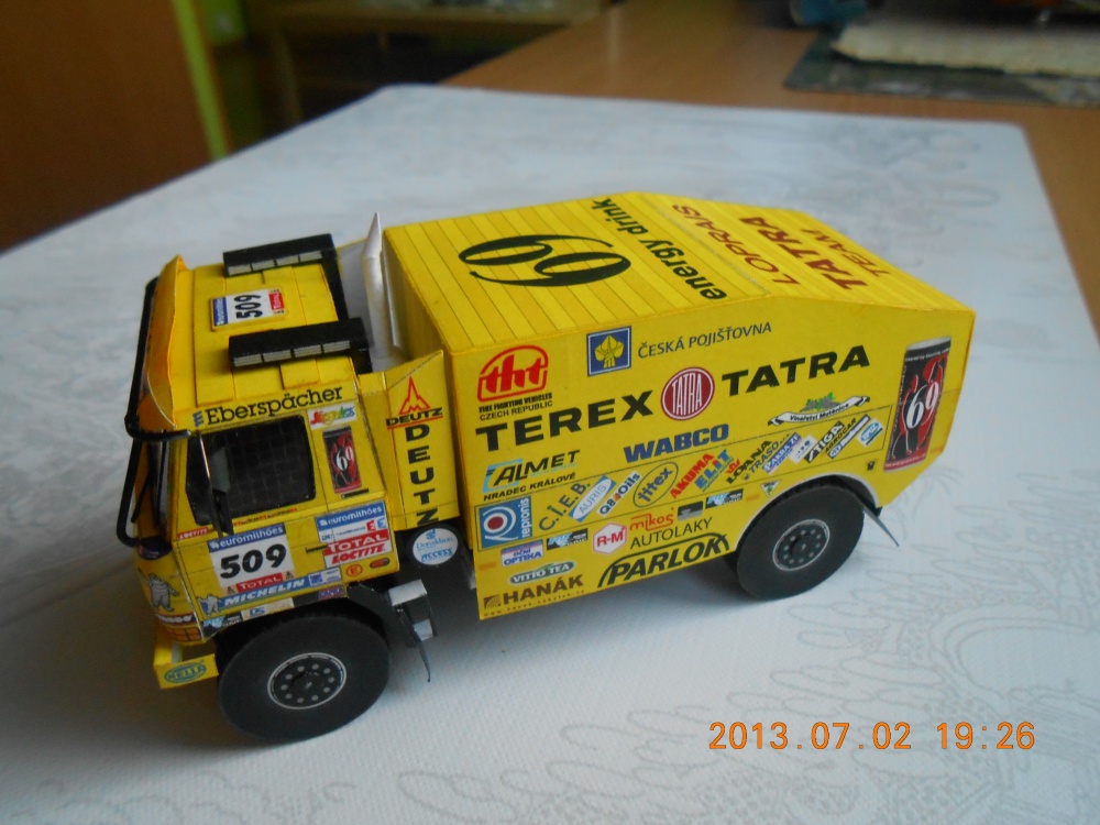 Tatra 815 Dakar 2006 (Plná velikost v novém okně) Tatra 815 Dakar 2006