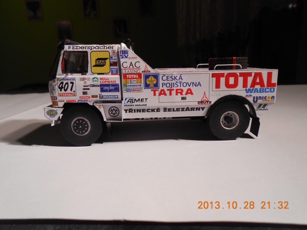 Tatra 815 Dakar 2006 (Plná velikost v novém okně) Tatra 815 Dakar 2006