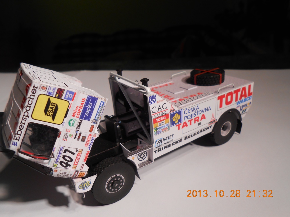 Tatra 815 Dakar 2006 (Plná velikost v novém okně) Tatra 815 Dakar 2006