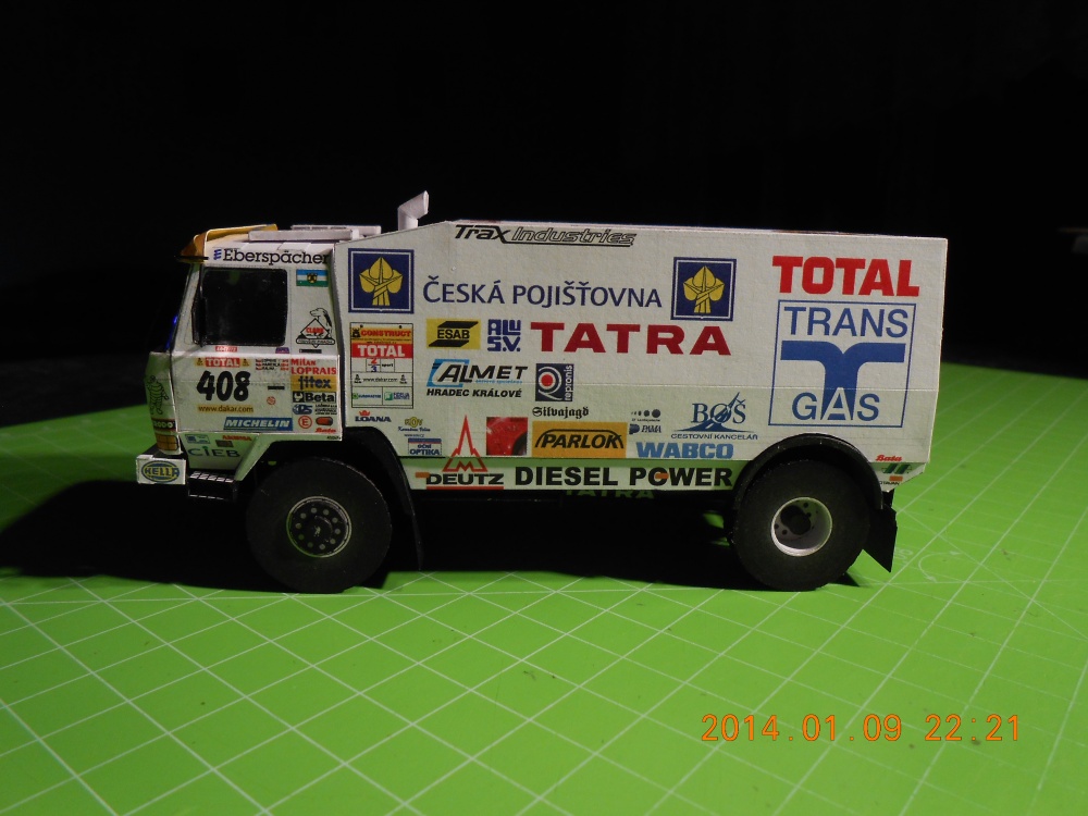 Tatra 815 Dakar 2006 (Plná velikost v novém okně) Tatra 815 Dakar 2006