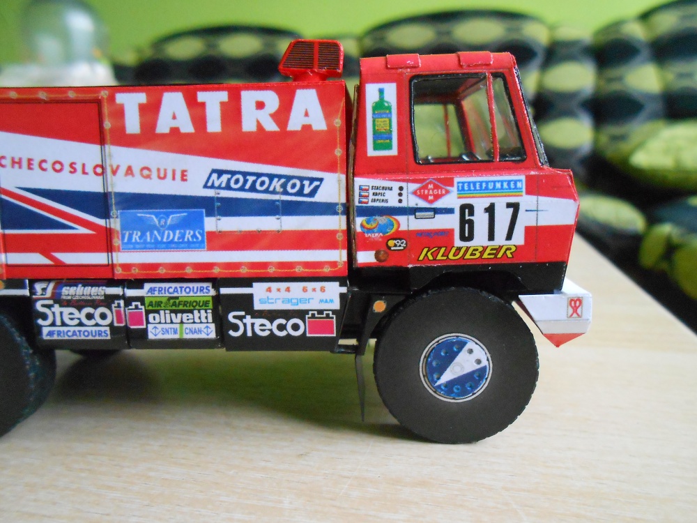Tatra 815 Dakar 2006 (Plná velikost v novém okně) Tatra 815 Dakar 2006