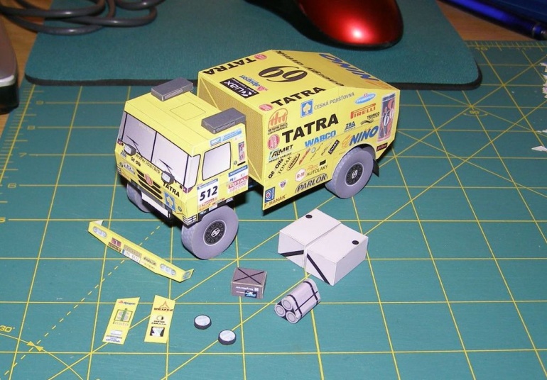 Tatra 815 Dakar 2007 (Pln� velikost v nov�m okn�) Tatra 815 Dakar 2007