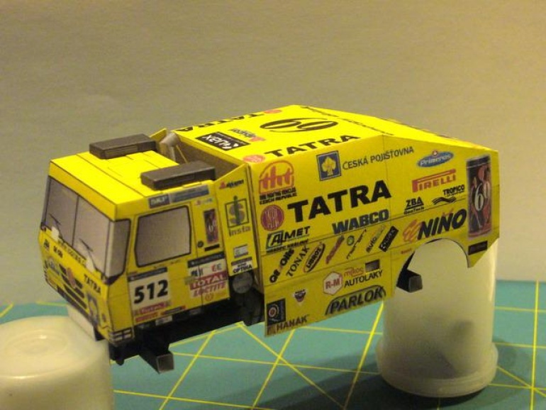 Tatra 815 Dakar 2007 Loprais (Plná velikost v novém okně) Tatra 815 Dakar 2007 Loprais