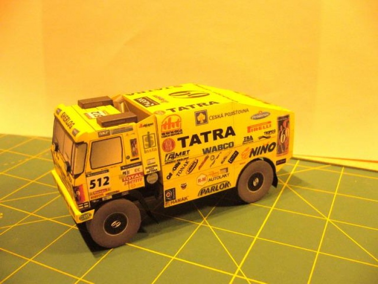 Tatra 815 Dakar 2007 Loprais (Plná velikost v novém okně) Tatra 815 Dakar 2007 Loprais