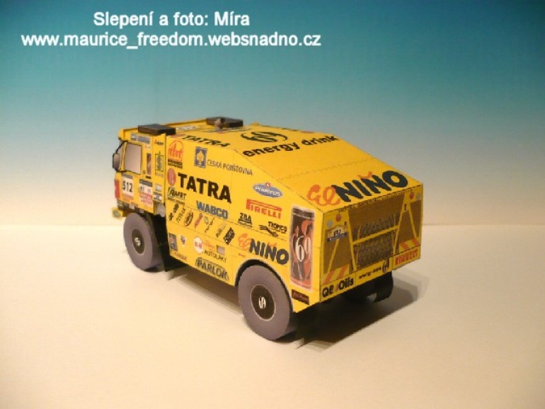 Tatra 815 Dakar 2007 Loprais (Pln� velikost v nov�m okn�) Tatra 815 Dakar 2007 Loprais