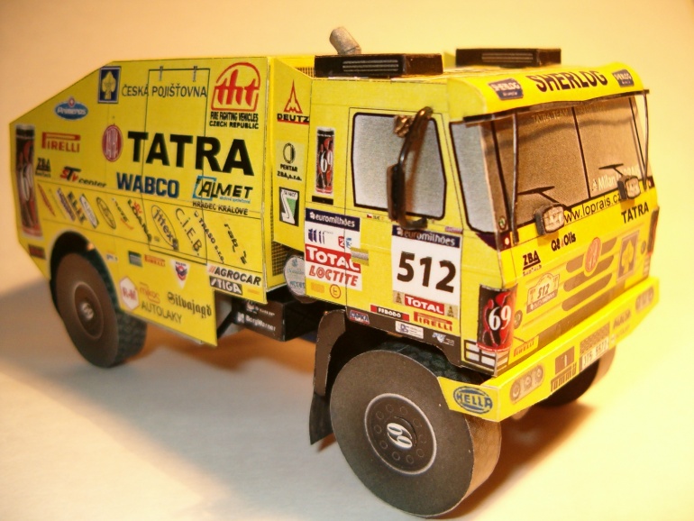 TATRA 815 Dakar 2007 (Plná velikost v novém okně) TATRA 815 Dakar 2007