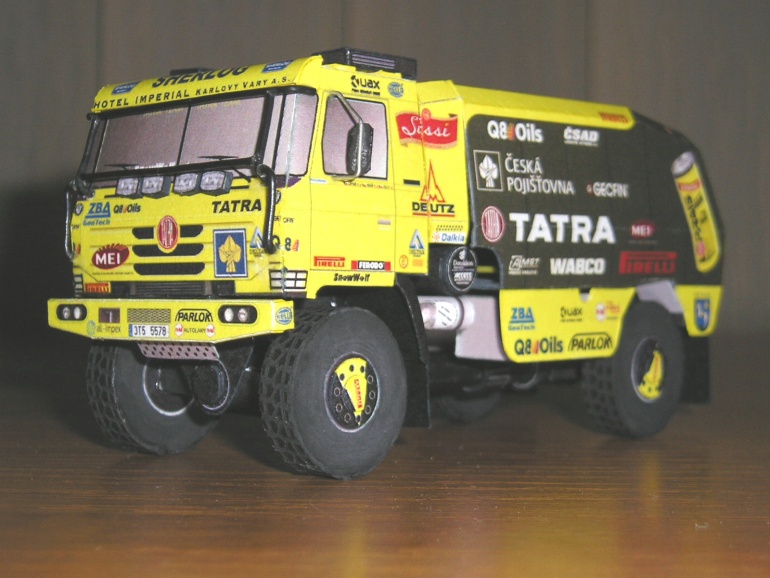 TATRA 815 DAKAR 2008 (Plná velikost v novém okně) TATRA 815 DAKAR 2008