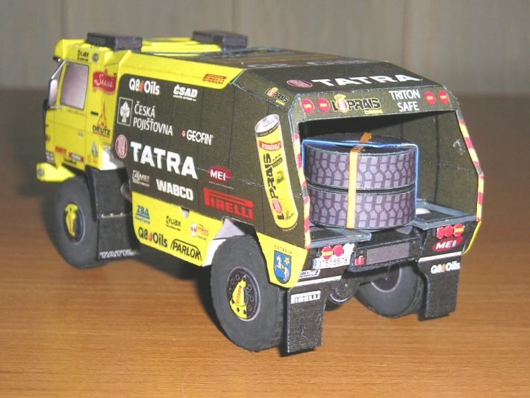 TATRA 815 DAKAR 2008 (Plná velikost v novém okně) TATRA 815 DAKAR 2008