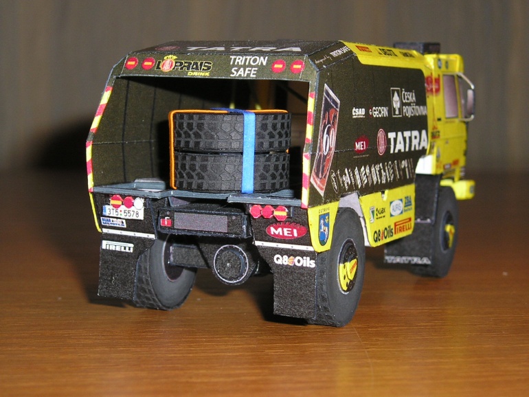 TATRA 815 DAKAR 2008 (Plná velikost v novém okně) TATRA 815 DAKAR 2008