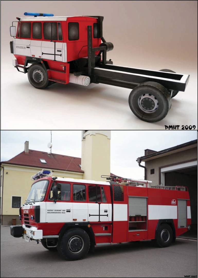 Tatra 815 dlouh� kabina - technick� pozn�mky