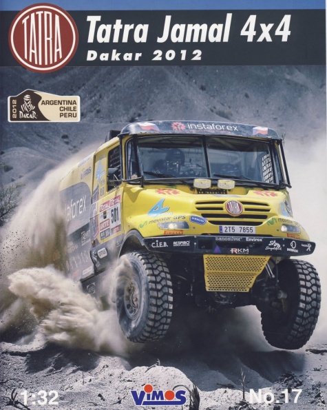Tatra 815 JAMAL ZO R45 12.400 4x4.1 - Dakar 2012 Tatra 815 JAMAL ZO R45 12.400 4x4.1 - Dakar 2012
