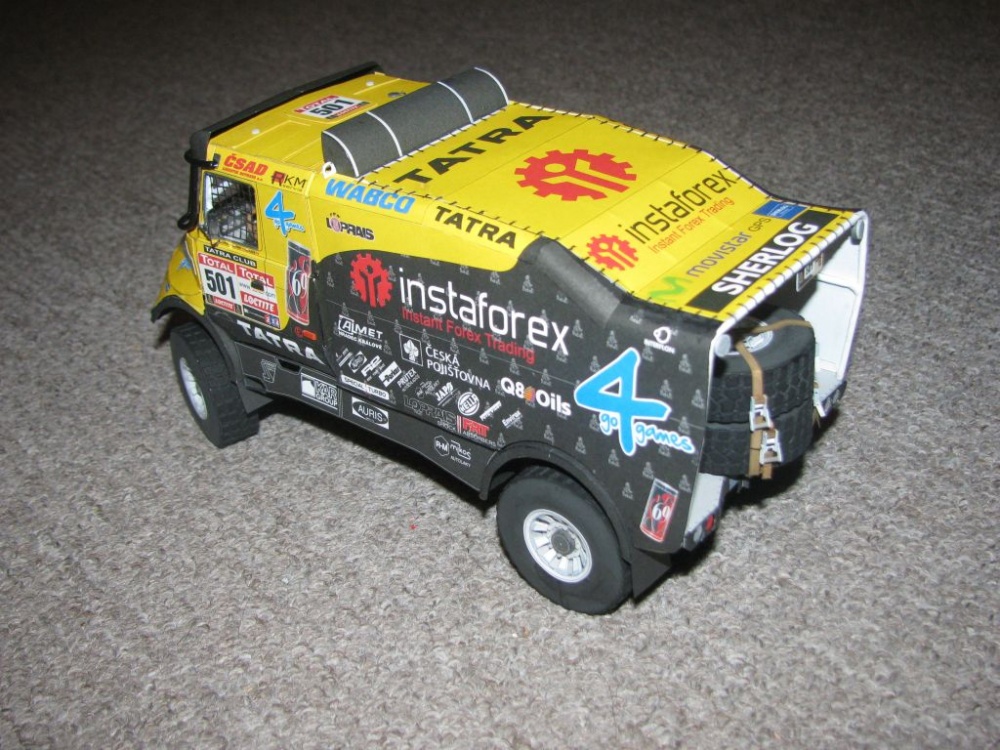 Tatra 815 JAMAL ZO R45 12.400 4x4.1 - Dakar 2012 (Plná velikost v novém okně) Tatra 815 JAMAL ZO R45 12.400 4x4.1 - Dakar 2012