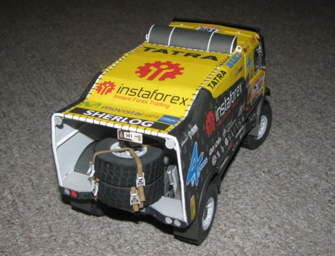 Tatra 815 JAMAL ZO R45 12.400 4x4.1 - Dakar 2012 Tatra 815 JAMAL ZO R45 12.400 4x4.1 - Dakar 2012